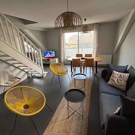 Les Galets Front De Apartment Jullouville-les-Pins